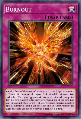 Burnout Yu-Gi-Oh card
