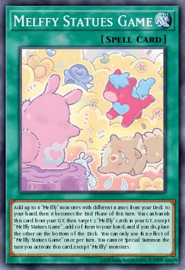 Melffy Statues Game Yu-Gi-Oh card