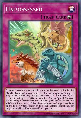 Unpossessed Yu-Gi-Oh card