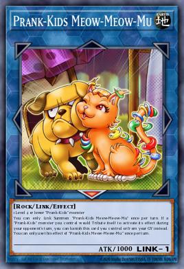 Prank-Kids Meow-Meow-Mu Yu-Gi-Oh card