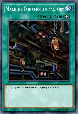 Machine Conversion Factory Yu-Gi-Oh card
