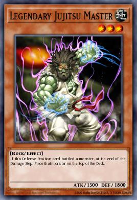 Legendary Jujitsu Master Yu-Gi-Oh card