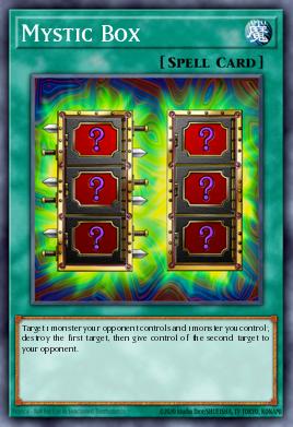 Mystic Box Yu-Gi-Oh card