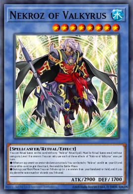 Nekroz of Valkyrus Yu-Gi-Oh card