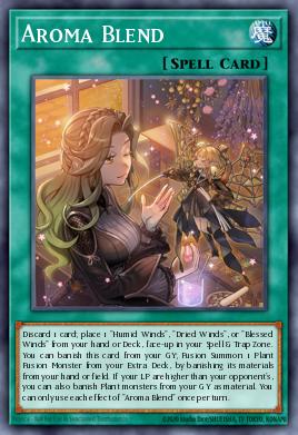 Aroma Blend Yu-Gi-Oh card