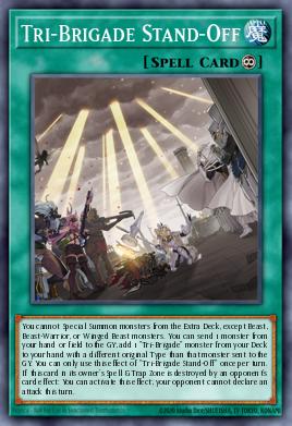 Tri-Brigade Stand-Off Yu-Gi-Oh card