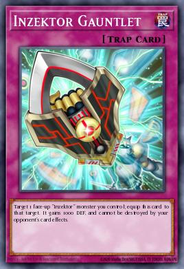 Inzektor Gauntlet Yu-Gi-Oh card