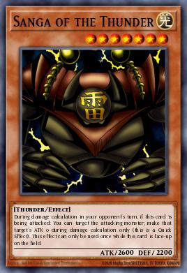 Sanga of the Thunder Yu-Gi-Oh card