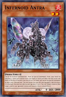 Infernoid Antra Yu-Gi-Oh card