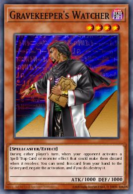 Gravekeeper's Watcher Yu-Gi-Oh card