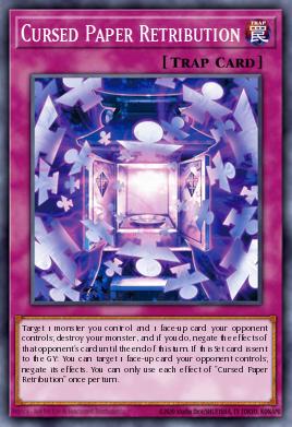 Revenge of the Paper Dolls Yu-Gi-Oh card