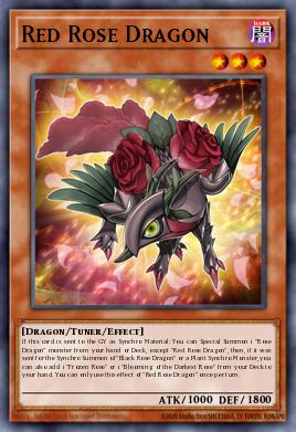 Red Rose Dragon Yu-Gi-Oh card