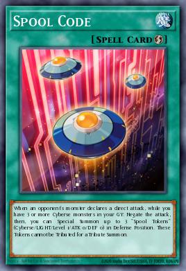 Spool Code Yu-Gi-Oh card
