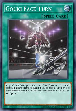Gouki Face Turn Yu-Gi-Oh card