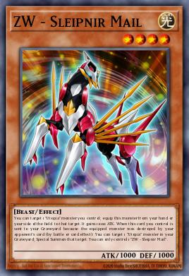 ZW - Sleipnir Mail Yu-Gi-Oh card