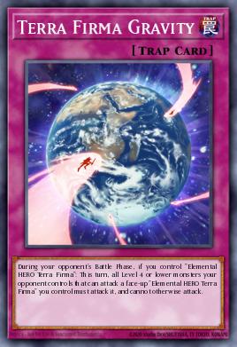 Terra Firma Gravity Yu-Gi-Oh card