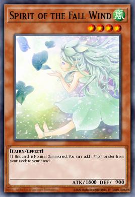 Spirit of the Fall Wind Yu-Gi-Oh card