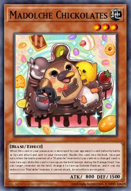 Madolche Chickolates Yu-Gi-Oh card