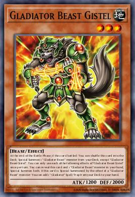 Gladiator Yu-Gi-Oh archetype