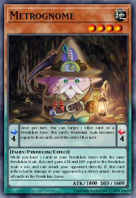 Metrognome Yu-Gi-Oh card