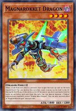 Magnarokket Dragon Yu-Gi-Oh card