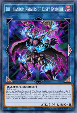The Phantom Knights of Rusty Bardiche Yu-Gi-Oh card