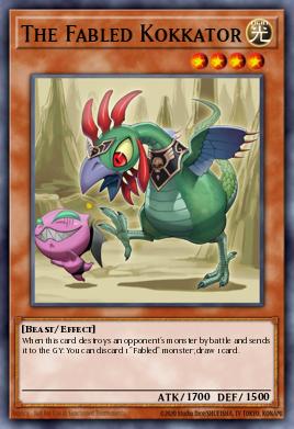 The Fabled Kokkator Yu-Gi-Oh card