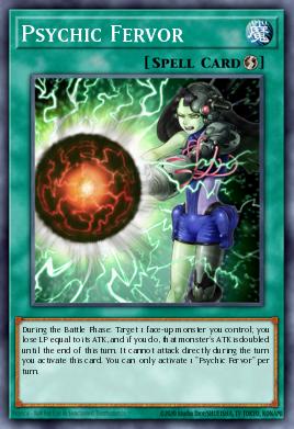 Psychic Fervor Yu-Gi-Oh card