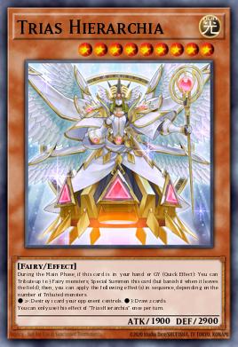Trias Hierarchia Yu-Gi-Oh card