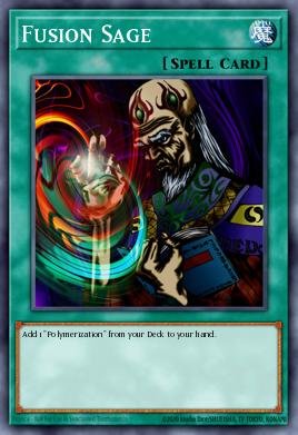 Fusion Sage Yu-Gi-Oh card