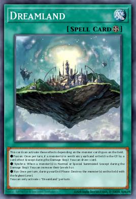 Dreamland Yu-Gi-Oh card