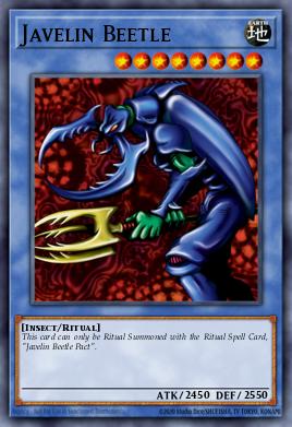 Javelin Beetle Yu-Gi-Oh card