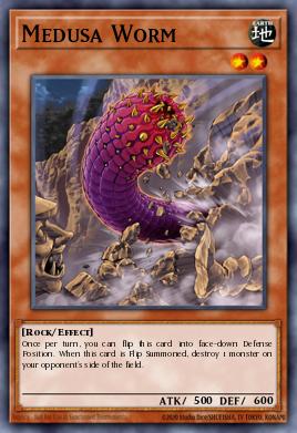 Medusa Worm Yu-Gi-Oh card
