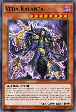 Veda Kalanta Yu-Gi-Oh card