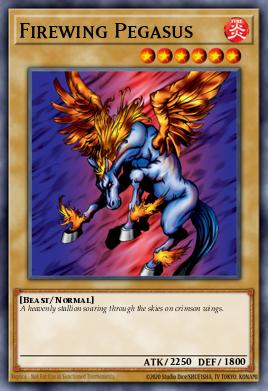 Firewing Pegasus Yu-Gi-Oh card