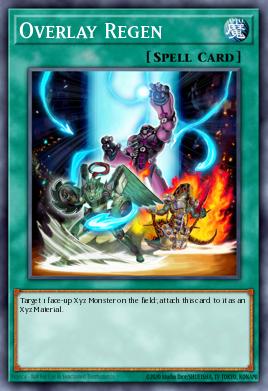 Overlay Regen Yu-Gi-Oh card