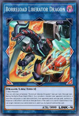 Borreload Liberator Dragon Yu-Gi-Oh card