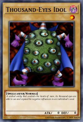 Thousand-Eyes Idol Yu-Gi-Oh card