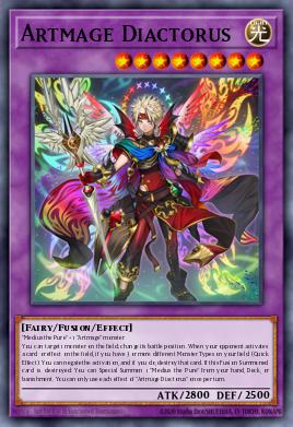 Artmage Diactorus Yu-Gi-Oh card