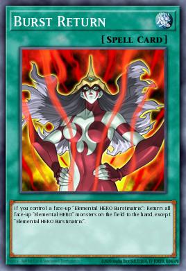 Burst Return Yu-Gi-Oh card