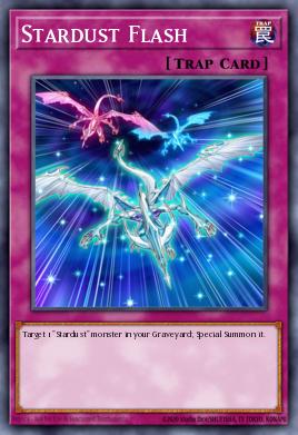 Stardust Flash Yu-Gi-Oh card