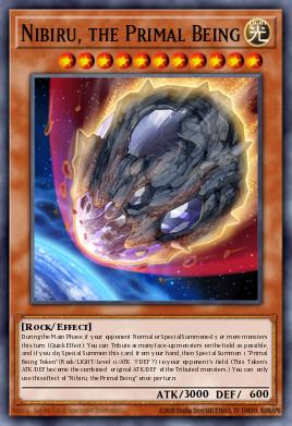 Nibiru, the Primal Being Yu-Gi-Oh card