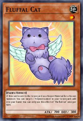 Fluffal Cat Yu-Gi-Oh card