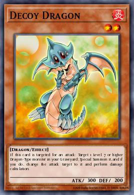 Decoy Dragon Yu-Gi-Oh card