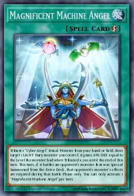 Magnificent Machine Angel Yu-Gi-Oh card