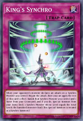 King's Synchro Yu-Gi-Oh card