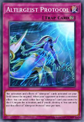 Altergeist Protocol Yu-Gi-Oh card