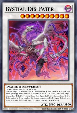 Bystial Dis Pater Yu-Gi-Oh card