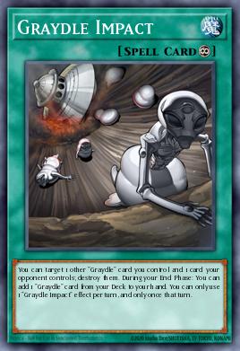 Graydle Impact Yu-Gi-Oh card