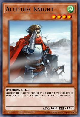 Altitude Knight Yu-Gi-Oh card